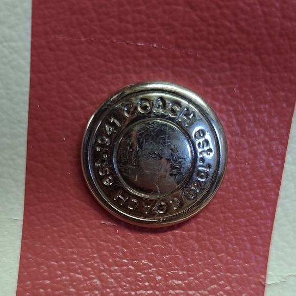 Coach Pink and Cream Tote Bag - Picture 3 of 12